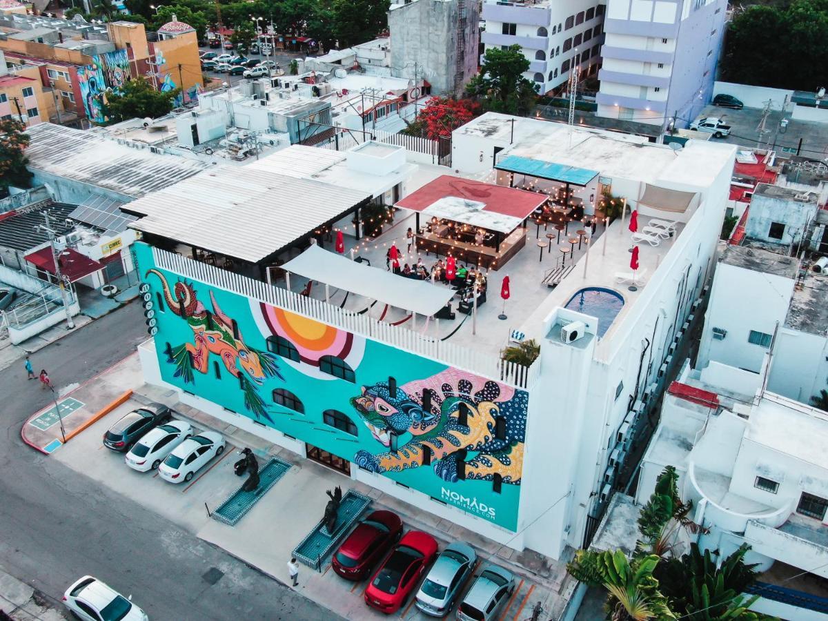 Nomads Party Hostel Cancún Exterior foto